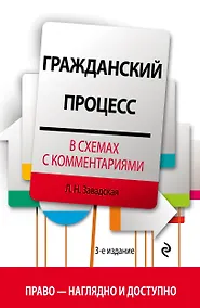Купить Гражданский процесс в схемах с комментариями. 3-е издание — Фото №1