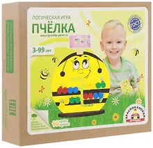 Купить Игрушка развивающая логическая, КРАСНОКАМСКАЯ ИГРУШКА, Пчелка — Фото №1