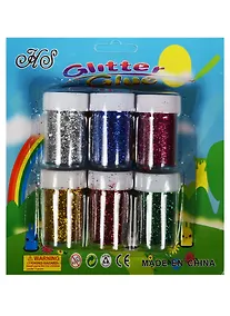 Купить Набор больших декоративных блесток в тубах(6шт) (11-24801-L1) — Фото №1