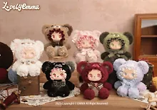Купить Коллекционные игрушки-сюрприз Пушистик (Lovely Emma) "Медвежий союз", 15см, 12-Luckyemma-05, Blind Box, Lucky Emma 15+ — Фото №1