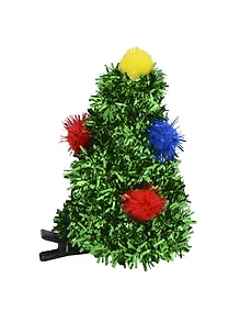 Купить Заколка новогодняя Ёлочка (текстиль) (12-6142-HNY18) — Фото №1