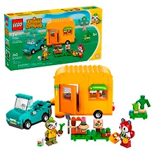 Купить LEGO Animal Crossing: Фургон и магазин в саду Лейфа, 263 детали (77054) — Фото №1