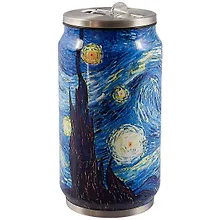 Купить Термос в форме банки Винсент Ван Гог Звездная ночь (металл) (300 мл) (12-16070-868) — Фото №1