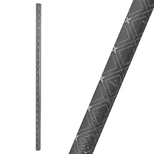 Купить Бумага упаковочная 70*100см "Белые ромбы на темно-сером" глянц., муж., инд.уп. — Фото №1