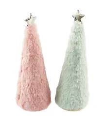 Купить Новогоднее украшение Елочка со звездой (текстиль) (14х5см) (12-06277-NY-15) — Фото №1