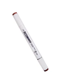 Купить Маркер Sketchmarker двухсторонний на спирт.основе цв.BR42 Умбра — Фото №1