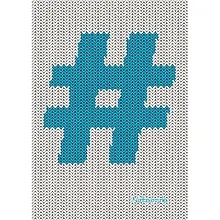 Купить Книга для записей А6, 64л., клетка Вязаный стиль твердая обложка КЗ6642810 — Фото №1