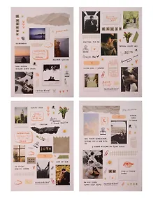 Купить Набор стикеров Remarklee "Про любовь", 4 листа — Фото №1