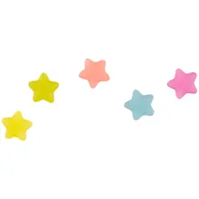 Купить Набор ластиков «Звёздочки», 5 штук — Фото №1
