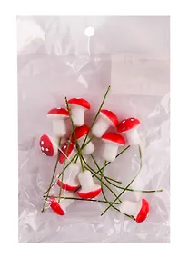 Купить Искусственный декор Мухоморчики  2см*12шт (орр) — Фото №1