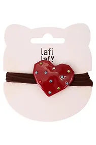 Купить Резиночка Сердце красное (пластик) (9см) (12-Aidou-4) (Lafilaf) — Фото №1