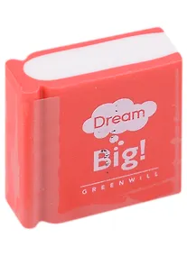 Купить Ластик "Книга" 28*25*7мм, ассорти — Фото №1