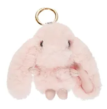 Купить Брелок-помпон Кролик (иск.мех) (12 см) (12-0899-b4) Bookvalno — Фото №1