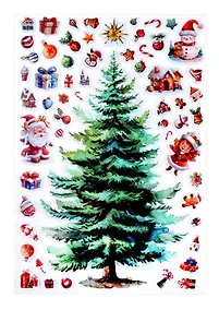 Купить Наклейки объемные 170х290 (Наряжай-КА 1) — Фото №1