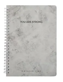 Купить Книга для записей А5 166л "DoYourLine. Мрамор", точка, тв. обл — Фото №1