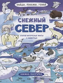 Купить Книжка-панорамка "Снежный Север" — Фото №1