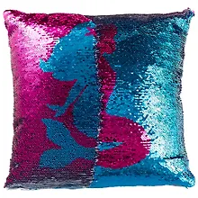 Купить Подушка с пайетками Русалка (40×40) (текстиль) (12-11403-XCT-19) — Фото №1