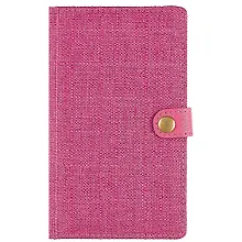 Купить Алфавитная книга на кнопке, розовая, 60 листов, А6+ — Фото №1