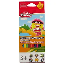 Купить Карандаши цветные Play-Doh, 12 цветов — Фото №1