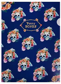Купить Папка-уголок А4 "Funny bones", пластик 0,18мм — Фото №1