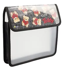 Купить Папка для тетрадей А5 "Мишки паттерн" липучка, Оникс — Фото №1