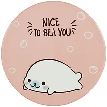 Купить Подставка под кружку Белек Nice to sea you (керамика) (11 см) (ПВХ бокс) (12-07671-N7) — Фото №1