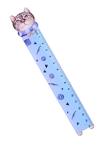 Купить Линейка 15см "Котик с шарфом" фигурная — Фото №1