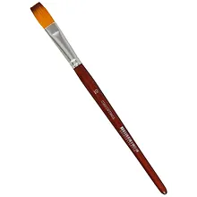 Купить Синтетическая кисть, плоская, № 10 — Фото №1