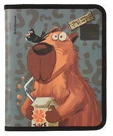 Купить Папка для тетрадей A5+ "Happy Capy" молния с трех сторон, пластик, Erich Krause — Фото №1