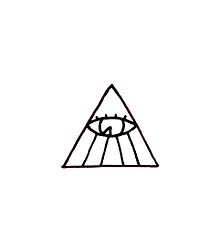 Купить Брошь Всевидящее око — Фото №1