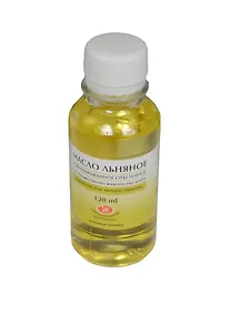 Купить Масло льняное 120мл ЗХК — Фото №1