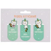 Купить Магнитные закладки «100% Kittycorn», 3 штуки — Фото №1