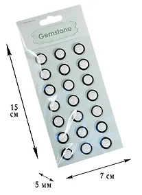 Купить Жемчужины с метал. обводкой (21шт.) (155х71) (2000136) — Фото №1
