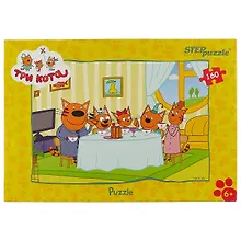 Купить Пазл Три кота (АО СТС ) Step puzzle 160эл — Фото №1
