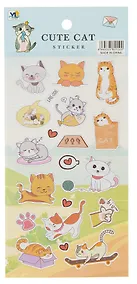 Купить Наклейки зефирные Котята -1 — Фото №1