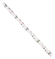 Купить Бумага упаковочная 70*100см "Веточки с ягодами на белом" НГ,инд.уп. — Фото №1