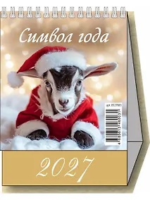 Купить Календарь 2027г 100*140 "Символ года. Вид 2" настольный, домик — Фото №1