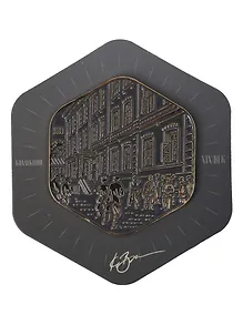 Купить Магнит Кулачный бой, коллекция XIX век, с подвесом (Нижний Новгород) (нн 106) — Фото №1