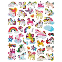 Купить Наклейки Единороги , 20,5 х 30 см, 2 вида — Фото №1