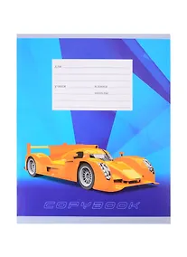 Купить Тетрадь в линейку Listoff, "Ралли", 12 листов, в ассортименте — Фото №1