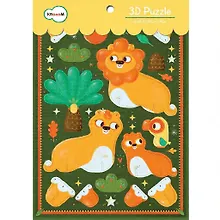 Купить Пазл 3D Krooom Львы k-705 — Фото №1