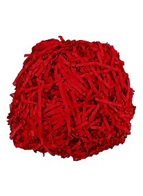 Купить Наполнитель для подарков в пакете с хедером 20 гр. "S-14" Красный орр с хедером 0094-S14 — Фото №1