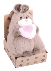 Купить Зайчик-толстяк в крафт коробке (12-01568-571) — Фото №1