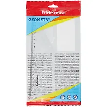 Купить Угольник "Clear" 22см 60° прозрачн., подвес, ERICH KRAUSE — Фото №1