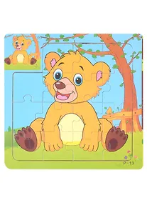 Купить Развивающая рамка "Мишка" — Фото №1