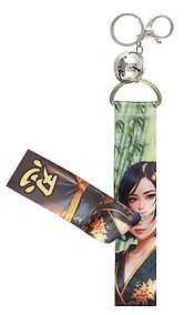 Купить Брелок-лента Аниме Девушка-ниндзя (текстиль) (12-15521-SH3) — Фото №1