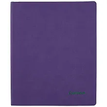 Купить Тетрадь в клетку "Наппа фиолетовая", А4, 80 листов — Фото №1
