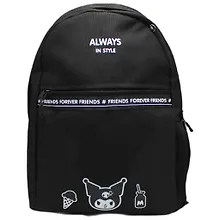 Купить Рюкзак "Kuromi. Черная серия" 2 отделения, 40*31*15 см — Фото №1