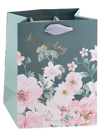 Купить Пакет А5 23*18*10 "Charming flowers" жен., бум.мат.ламинат — Фото №1
