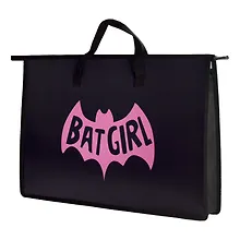 Купить Папка для чертежей и рисунков А3 "Летучая мышь" 45*33*9см, пластик, молния, текст.ручки — Фото №1